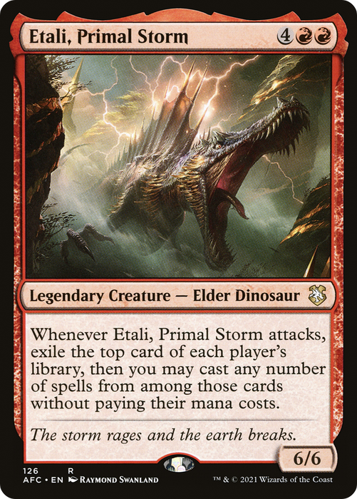 Etali, Primal Storm (AFC-126) - rare