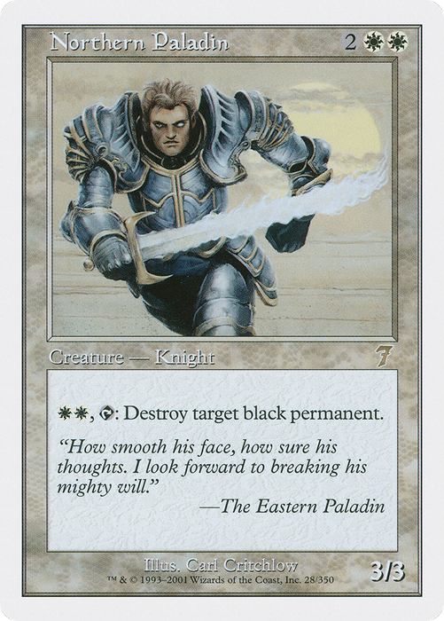 Northern Paladin (7ED-028) - rare