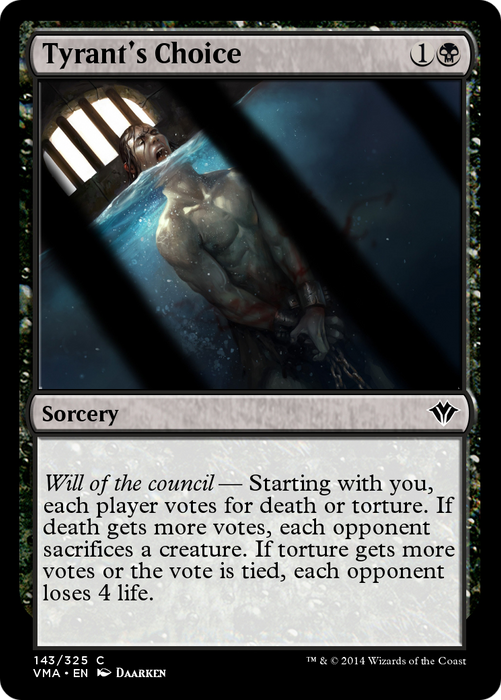 Tyrant's Choice (VMA-143) - common - Foil