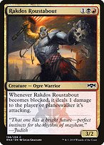 Rakdos Roustabout (RNA-198) - common - Foil