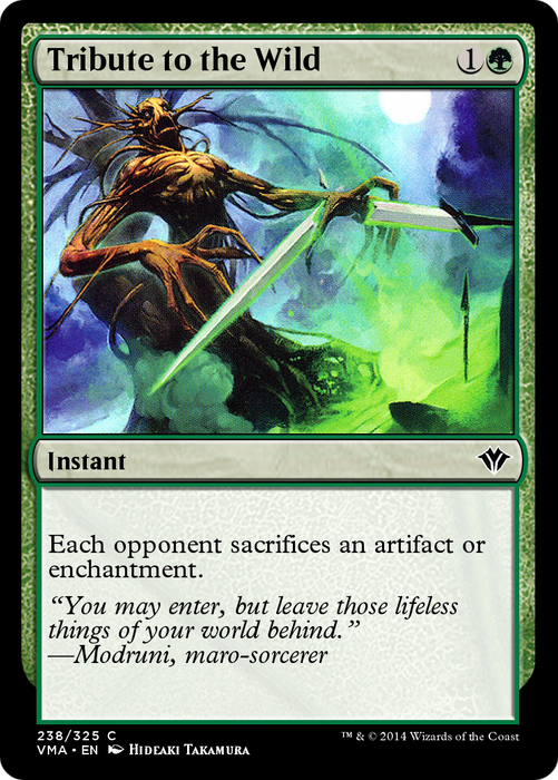 Tribute to the Wild (VMA-238) - common - Foil
