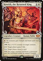 Kenrith, the Returned King (MUL-004) - mythic: (Showcase) - Foil