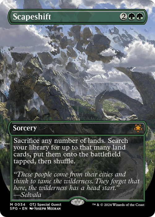 Scapeshift (SPG-034) - mythic (Borderless)