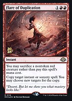 Flare of Duplication (PRE-119S) - rare - Foil