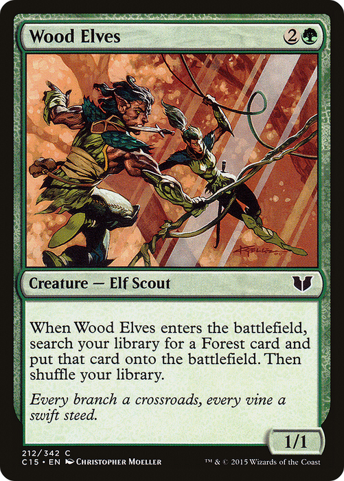 Wood Elves (C15-212) - common