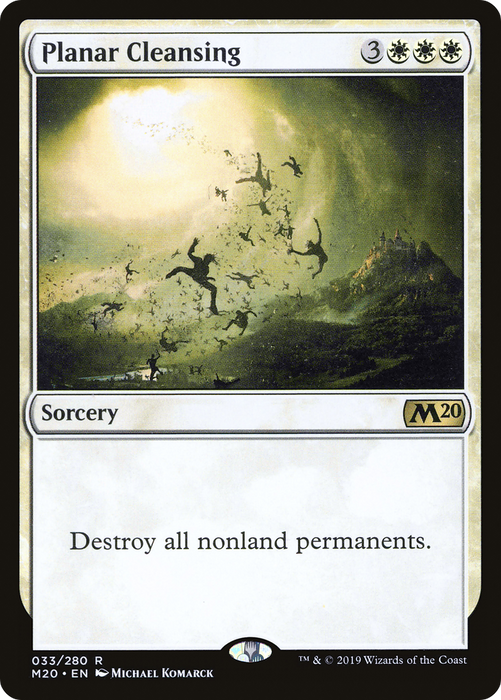 Planar Cleansing (M20-033) - rare - Foil