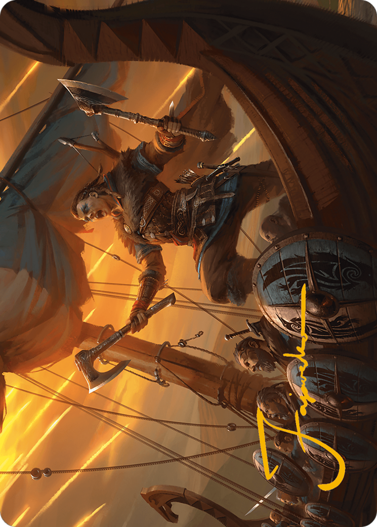 Eivor, Battle-Ready // Eivor, Battle-Ready (AACR-018) - common (Borderless) - Foil
