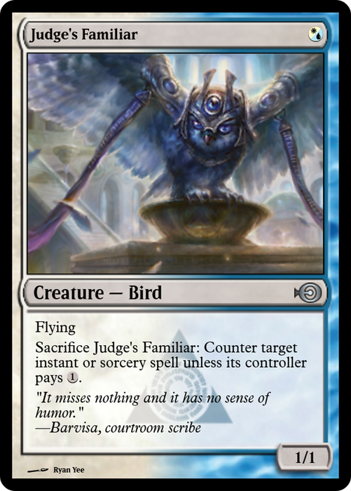 Judge's Familiar (PRM-48194) - uncommon - Foil