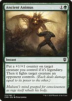 Ancient Animus (CMR-215) - common - Foil