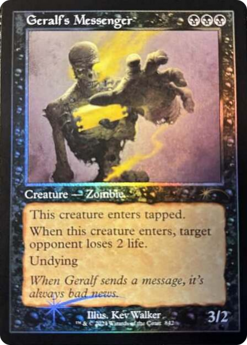 Geralf's Messenger (SLD-842) - rare - Foil