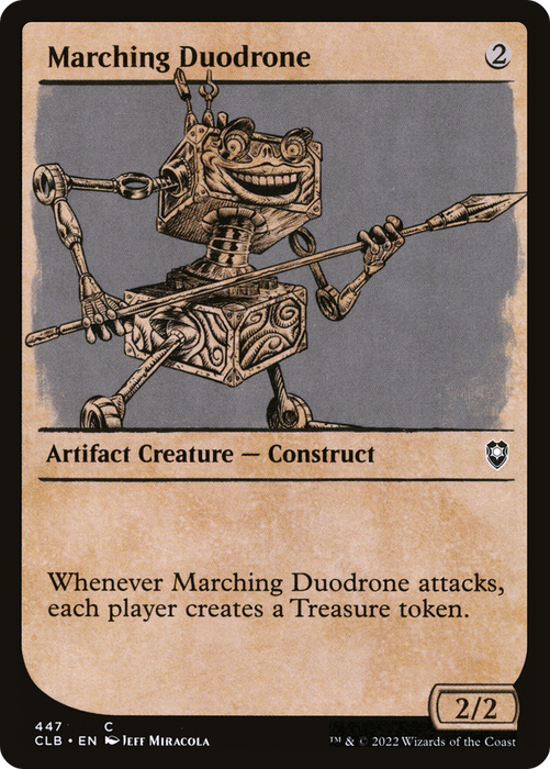 Marching Duodrone (CLB-447) - common: (Showcase) - Foil