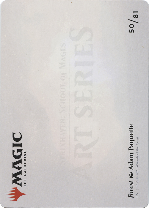 Forest // Forest (ASTX-050) - common (Borderless) - Foil