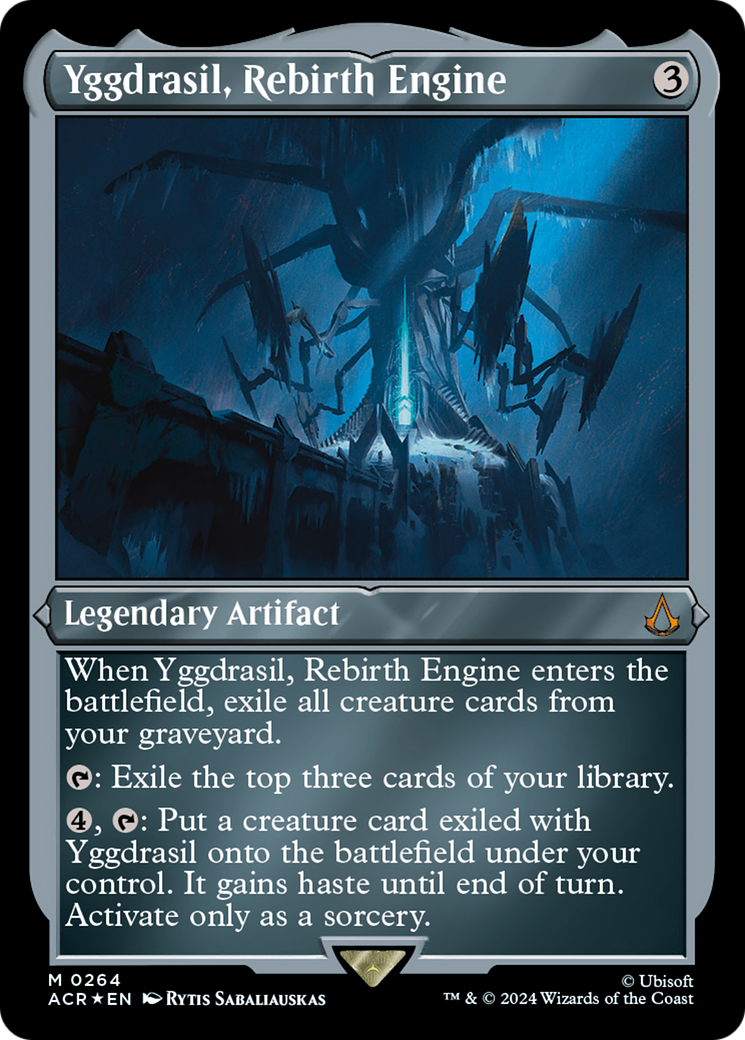 Yggdrasil, Rebirth Engine (ACR-264) - mythic - Etched Foil