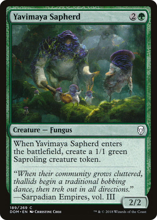 Yavimaya Sapherd (DOM-189) - common - Foil