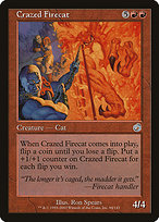 Crazed Firecat (TOR-094) - uncommon - Foil