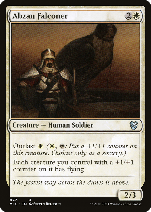 Abzan Falconer (MIC-077) - uncommon