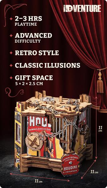 Cluebox - Houdini's Magic Escape (anglais)