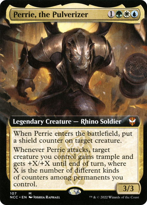 Perrie, the Pulverizer (NCC-107) - mythic: (Extended Art)