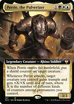 Perrie, the Pulverizer (NCC-107) - mythic: (Extended Art) - Foil