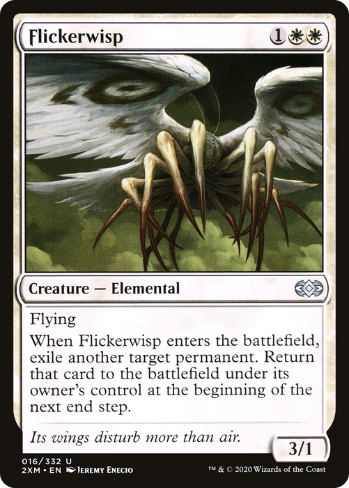 Flickerwisp (2XM-016) - uncommon - Foil