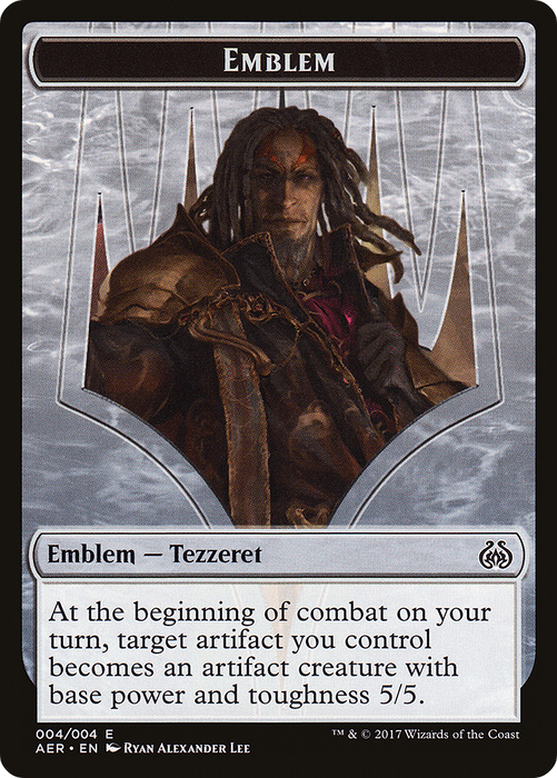 Tezzeret the Schemer Emblem (AER-004) - common