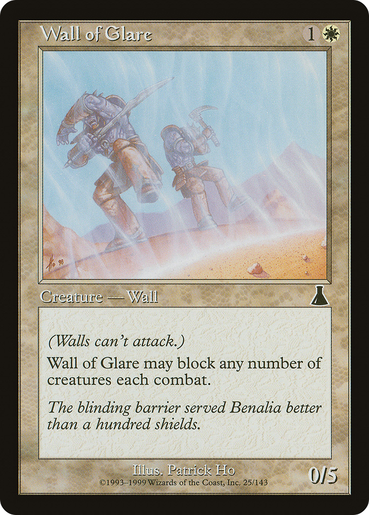 Wall of Glare (UDS-025) - common - Foil