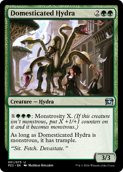 Domesticated Hydra (PZ2-031) - uncommon - Foil