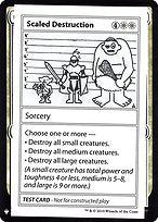 Scaled Destruction (CMB1-012) - rare