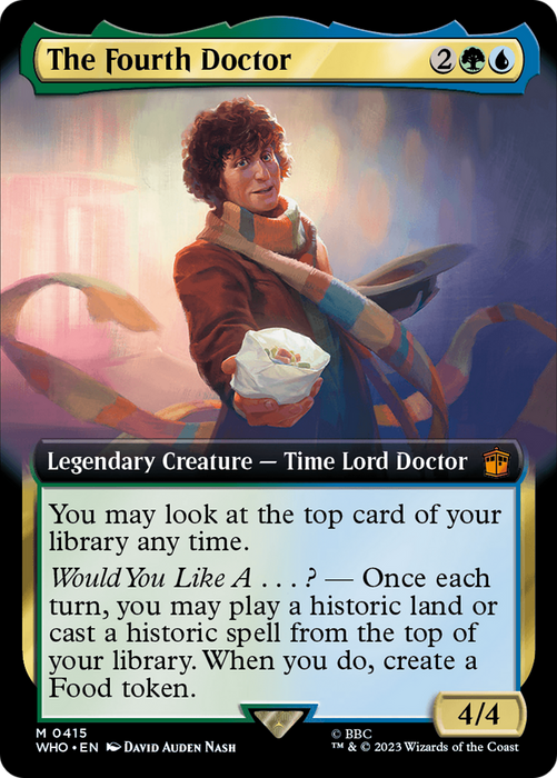 The Fourth Doctor (WHO-415) - mythic: (Extended Art) - Foil