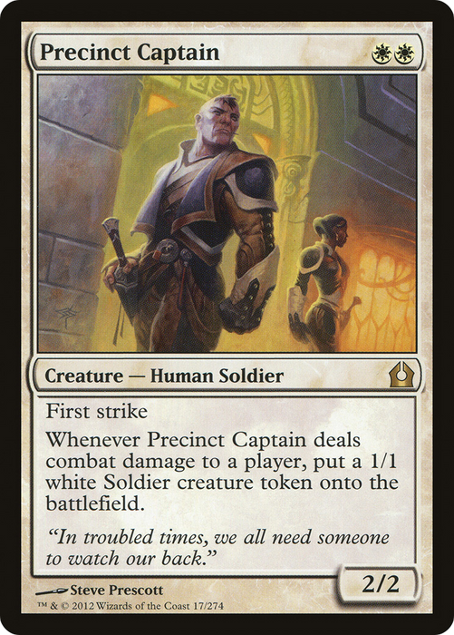 Precinct Captain (RTR-017) - rare - Foil