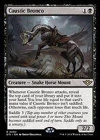 Caustic Bronco (PPOTJ-82P) - rare - Foil