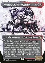 Kethek, Crucible Goliath (ONE-319) - rare: (Showcase) (Borderless)