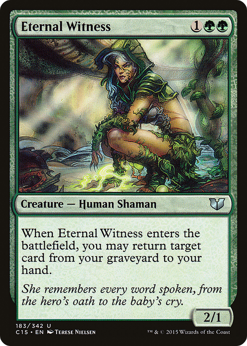 Eternal Witness (C15-183) - uncommon