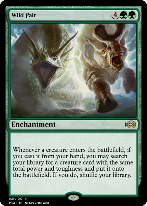 Wild Pair (PRM-62419) - rare - Foil