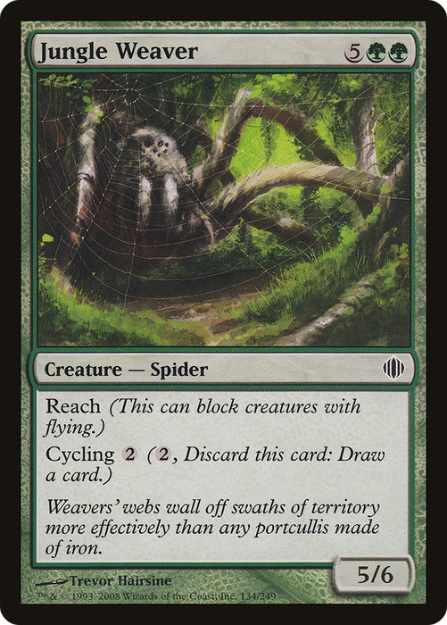 Jungle Weaver (ALA-134) - common - Foil