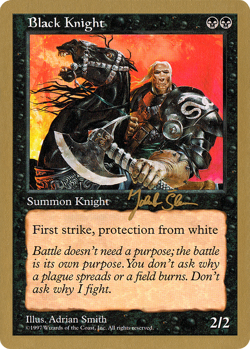 Black Knight (WCD-JS143) - uncommon