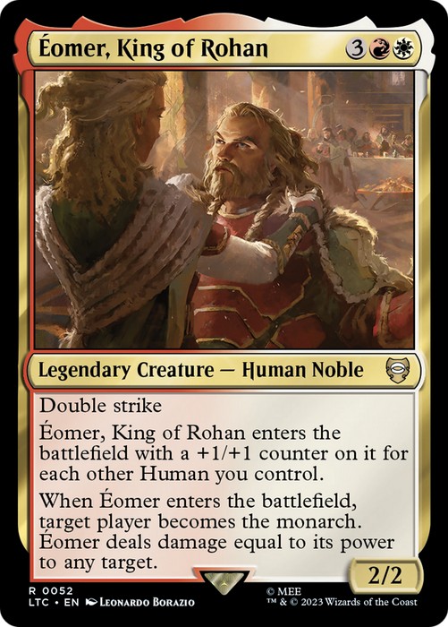 Éomer, King of Rohan (LTC-052) - rare