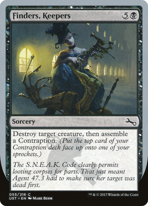 Finders, Keepers (UST-055) - common - Foil