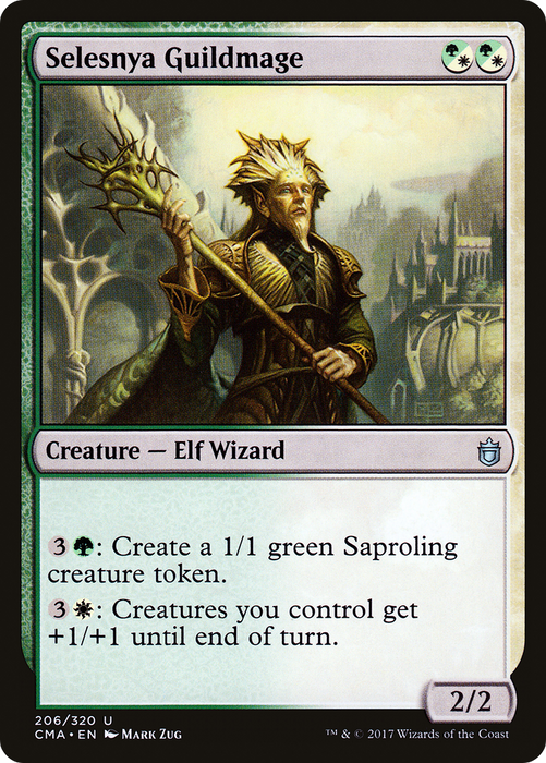Selesnya Guildmage (CMA-206) - uncommon