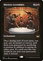 Maestros Ascendancy (SNC-381) - rare: (Showcase) - Foil