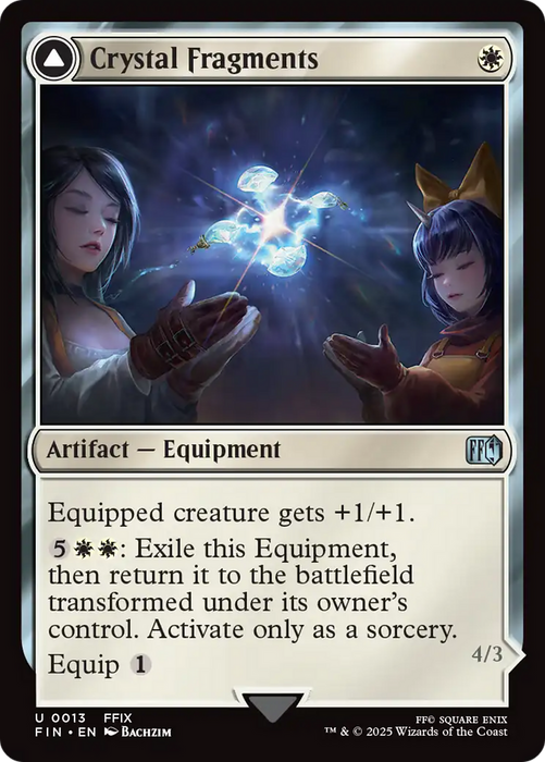 Crystal Fragments (FIN-013) - uncommon - Foil