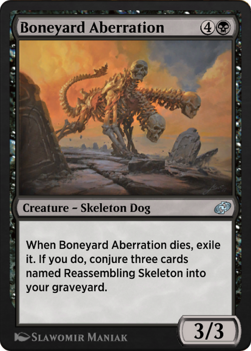 Boneyard Aberration (J21-014) - uncommon