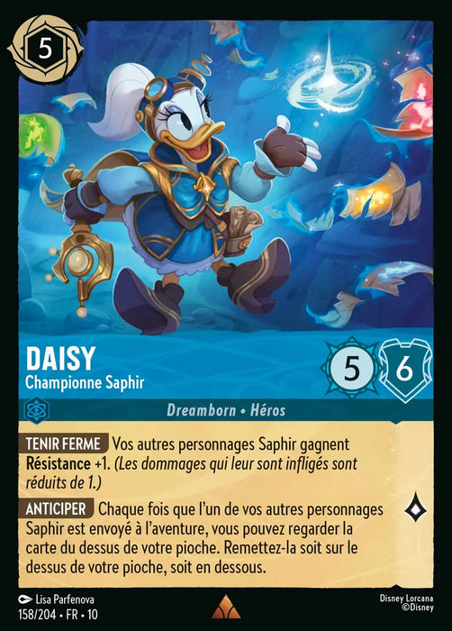 Daisy - Championne Saphir (158/204) - LDLP - Rare - Cold Foil