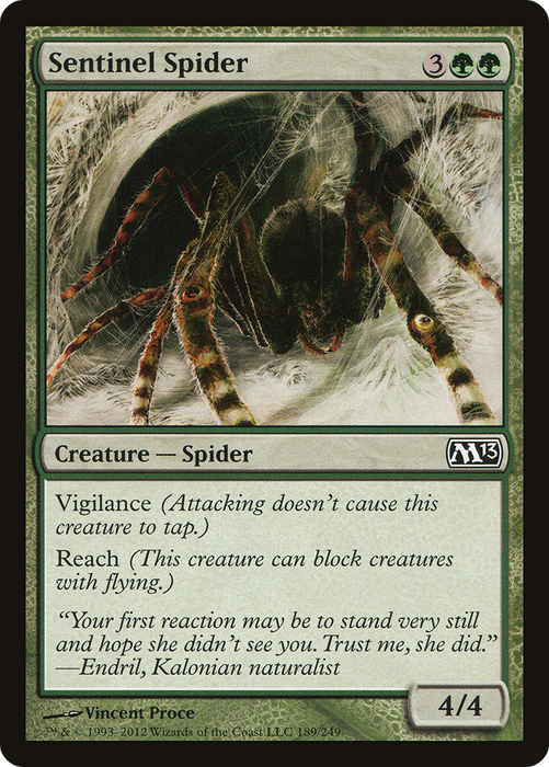 Sentinel Spider (M13-189) - common - Foil