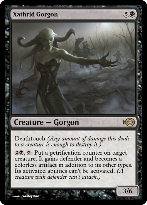 Xathrid Gorgon (PRM-45205) - rare - Foil