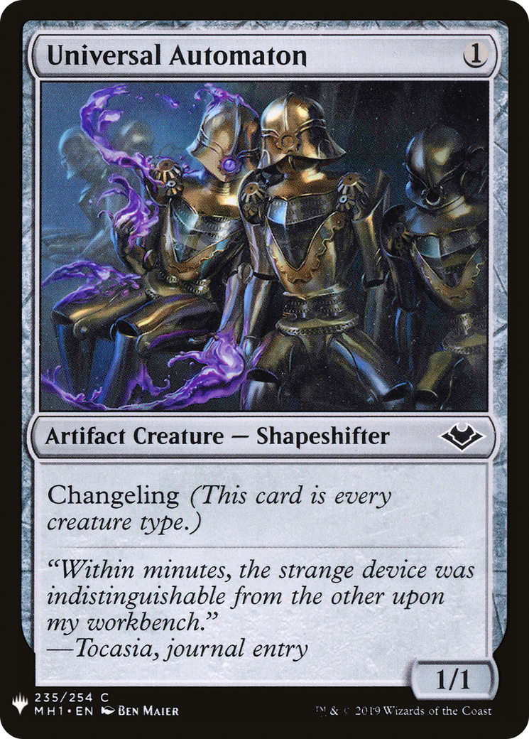 Universal Automaton (LIST-MH1-235) - common