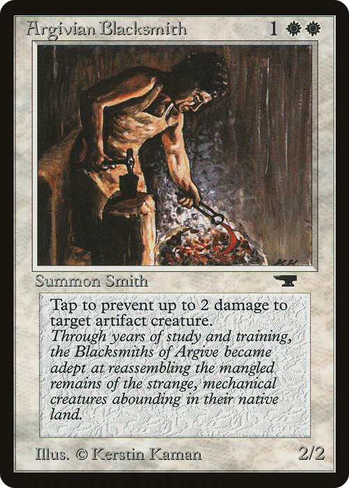 Argivian Blacksmith (ATQ-002) - common