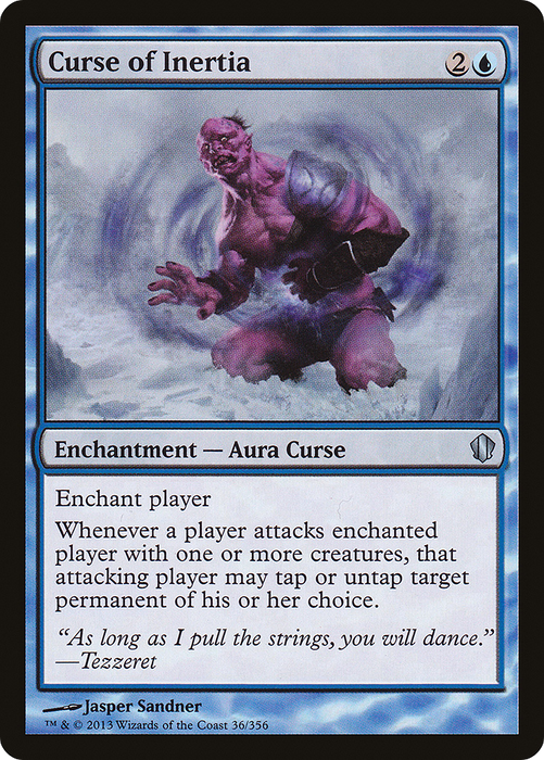 Curse of Inertia (C13-036) - uncommon