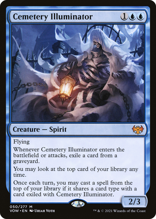 Cemetery Illuminator (VOW-050) - mythic
