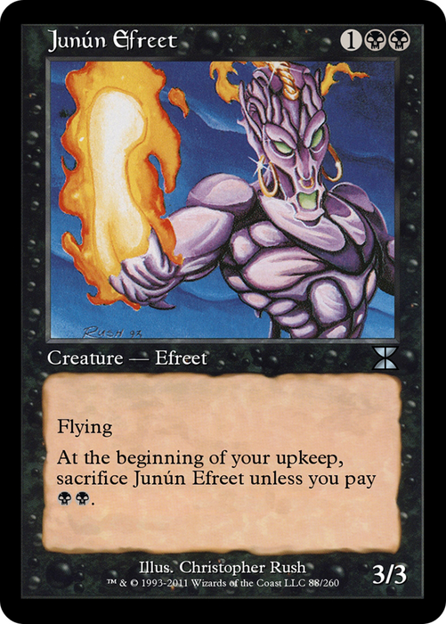 Junún Efreet (ME4-088) - uncommon - Foil